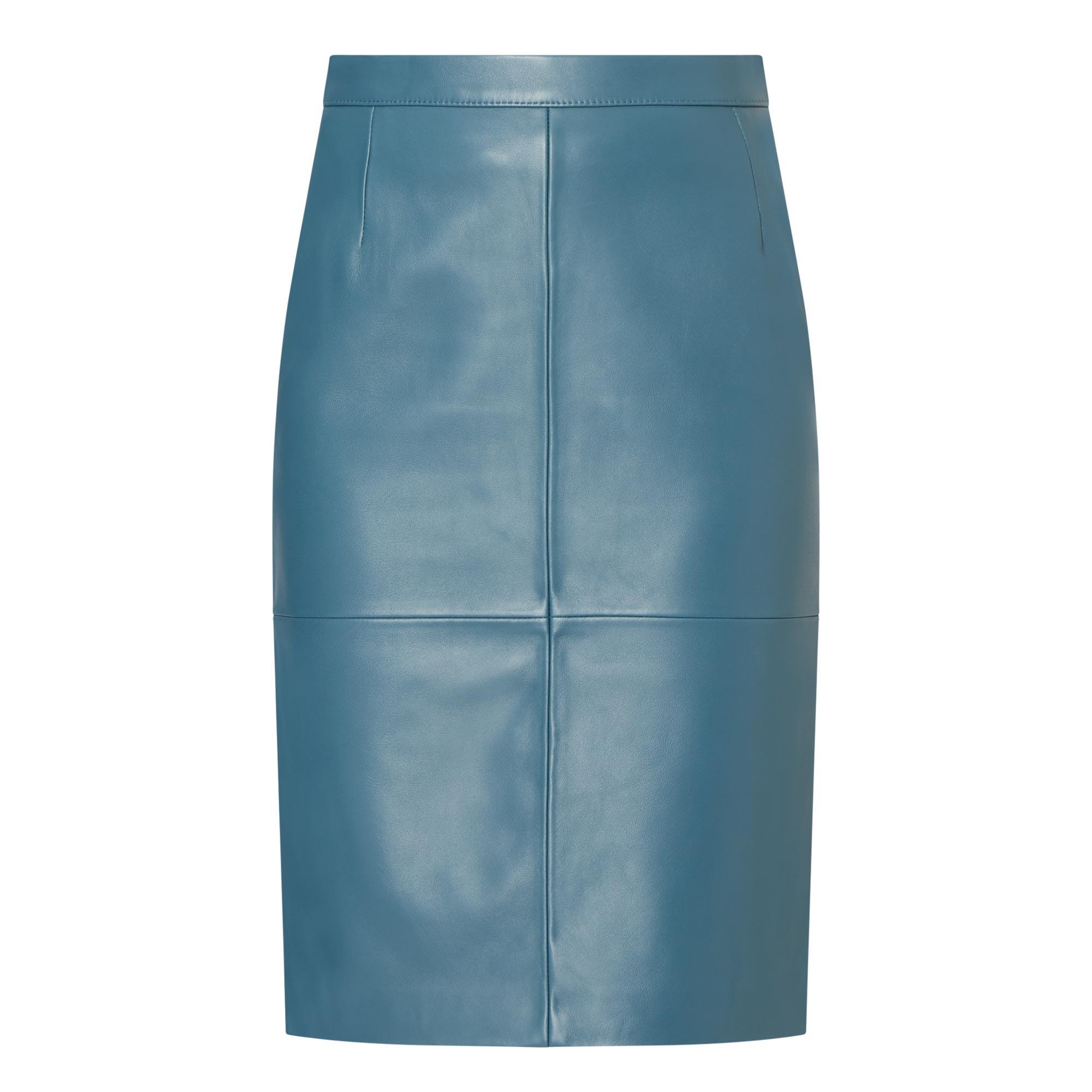 Seltoni Leather Skirt